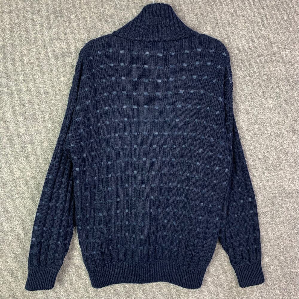 Vinatge Arte Inka‑Berfass Alpaca Quarter Zip Turtleneck Sweater Size M women - Picture 2 of 8